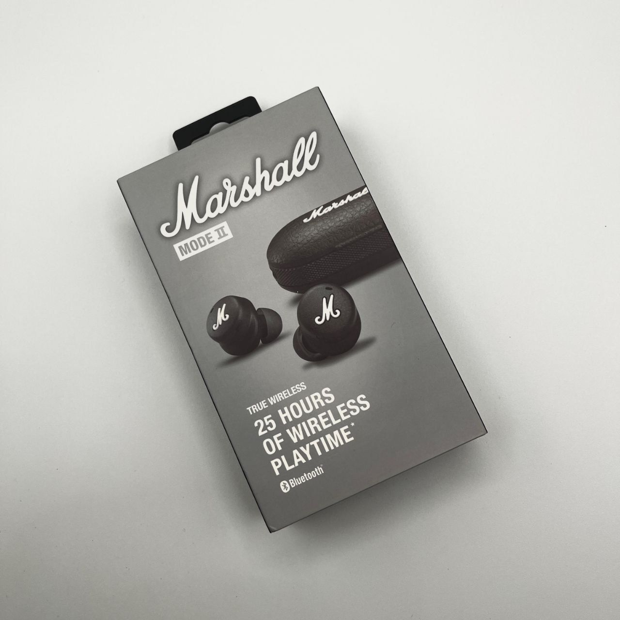 Marshall Mode II True Wireless Bluetooth Earbuds with Charging Case | 25 Hours Playtime, Premium Sound & Deep Bass