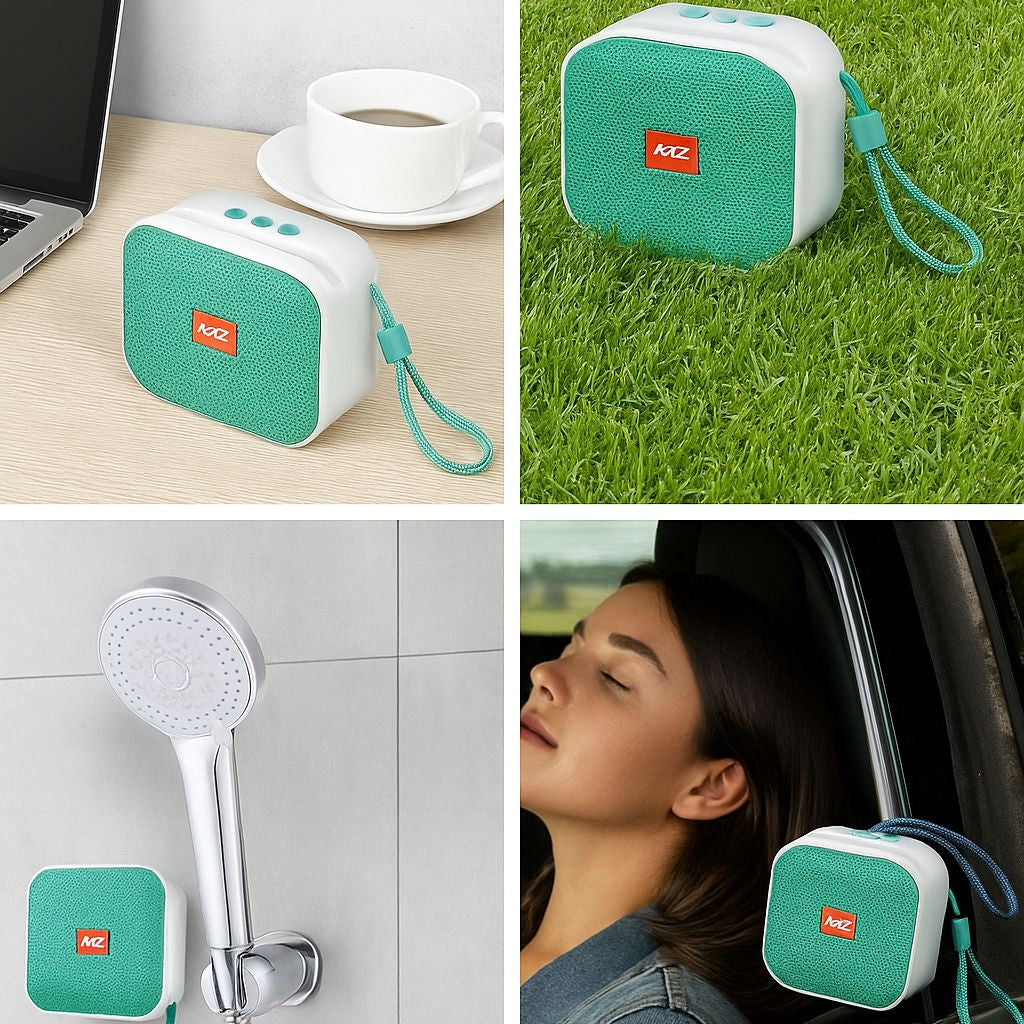 Z Portable Wireless Bluetooth Speaker | Rechargeable Mini Speaker with Powerful Bass & Clear Sound