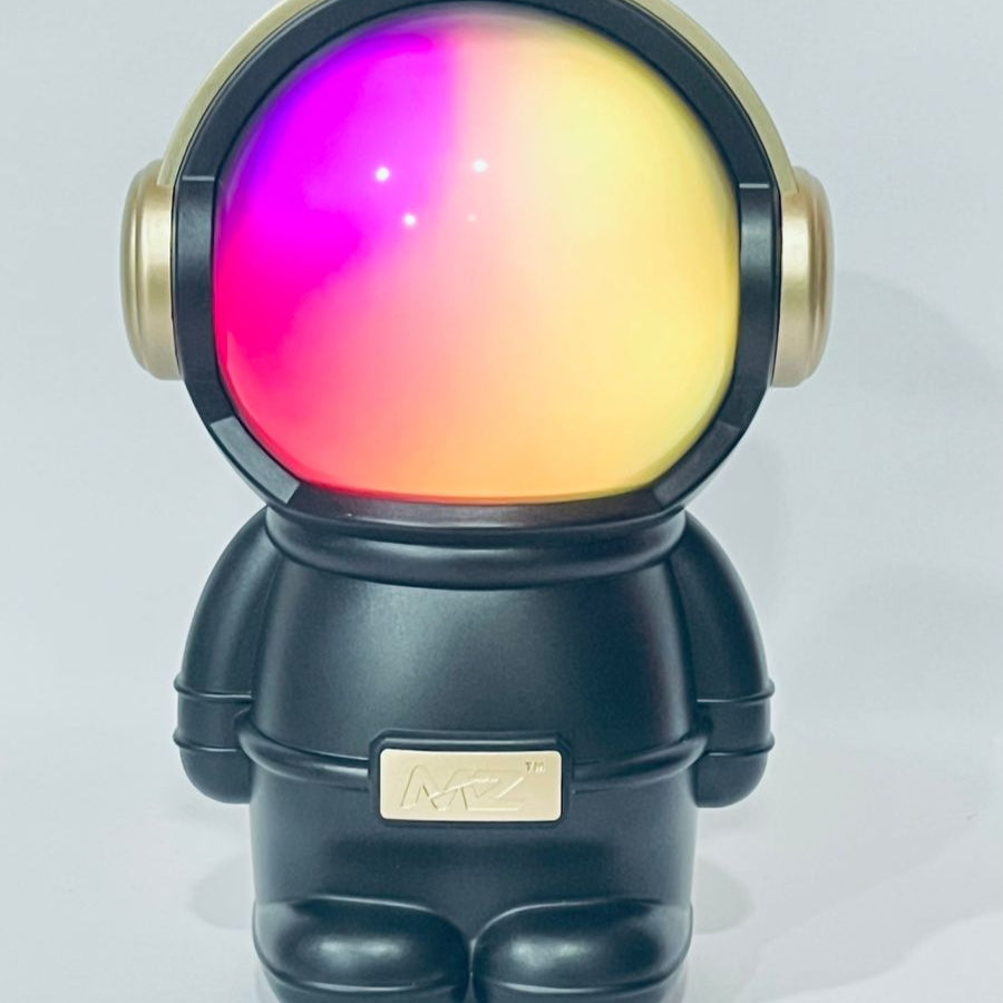 MZ Astronaut Bluetooth Speaker with FM Radio, RGB Lights & Deep Bass – Portable Wireless Speaker
