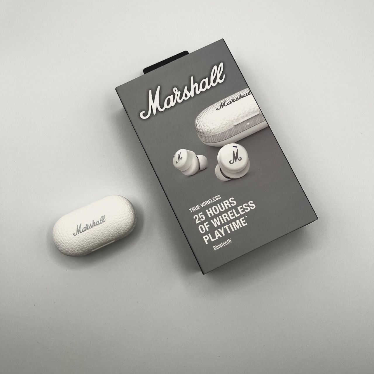 Marshall Mode II True Wireless Bluetooth Earbuds with Charging Case | 25 Hours Playtime, Premium Sound & Deep Bass